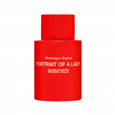 عطر فردریک مال پرتریت آف ا لیدی ۱۵ انیورساری شیشه قرمز رنگ